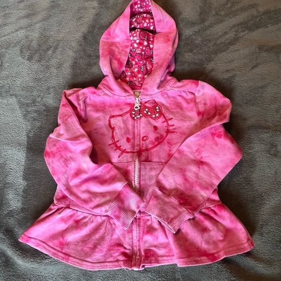 Hello Kitty - girl’s hoodie and skirt. 2 piece bundle - Picture 9 of 13